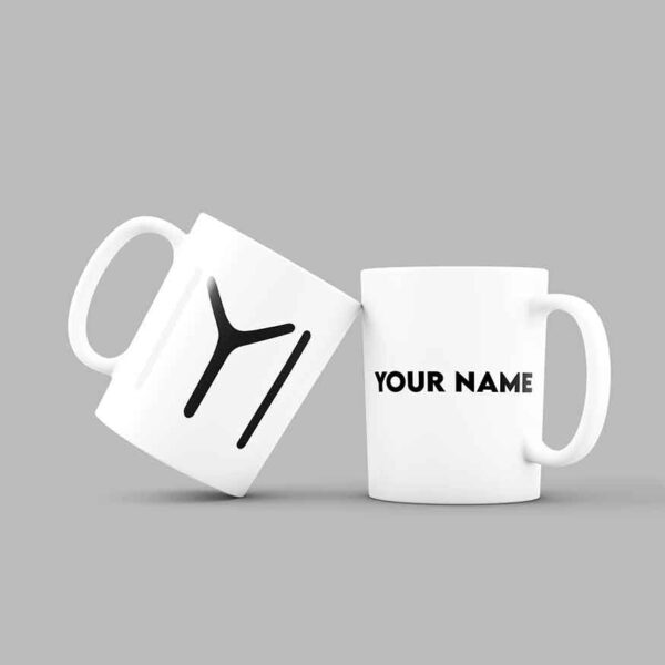 Printed White Mug for Branding