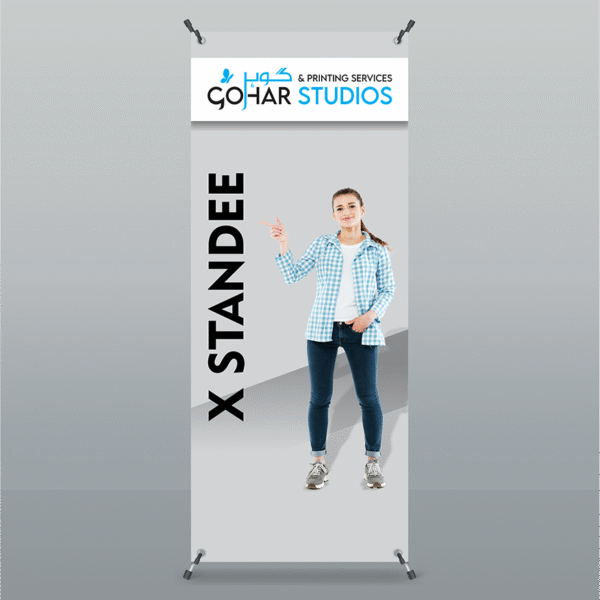 X-Standee with star-flex